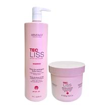 Kit Arvensis Tec Liss - Shampoo 1L + Máscara 500g