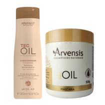 Kit Arvensis Tec Oil Condicionador 300ml + Máscara 500g