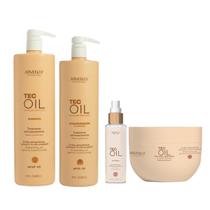 Kit Arvensis Tec Oil Sh + Cond 1L + Másc 500ml + Óleo