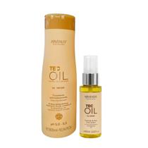 Kit Arvensis Tec Oil - Shampoo 300ml + Óleo Reparador 60ml