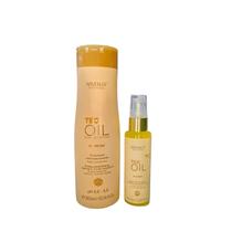 Kit Arvensis Tec Oil - Shampoo 300ml + Óleo Reparador 60ml Kit Arvensis Tec Oil - Shampoo 300ml + Óleo Reparador 60ml