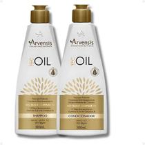 Kit Arvensis Tec Oil: Shampoo e Condicionador 300ml Kit Arvensis Tec Oil: Shampoo e Condicionador 300ml