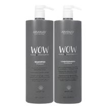 Kit Arvensis WOW Força e Crescimento - Shampoo 1L & Condicionador 1L