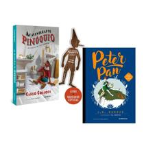 Kit: As aventuras de Pinóquio + Peter Pan (2 Vol) Kit: As aventuras de Pinóquio + Peter Pan (2 Vol)