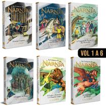 Kit As Crônicas De Nárnia - Vol. 1 a 6 - O Sobrinho do Mago + Príncipe Caspian + Viagem Peregrino + 3 - HarperCollins