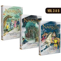 Kit As Crônicas De Nárnia - Vol. 3 a 5 -A Viagem do Peregrino da Alvorada + A Cadeira de Prata + O Cavalo e seu Menino - HarperCollins
