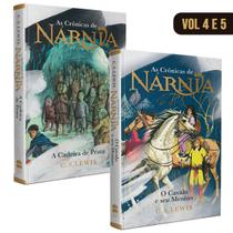 Kit As Crônicas De Nárnia - Vol. 4 e 5 - Edição Luxo - A Cadeira de Prata + O Cavalo e seu Menino - HarperCollins