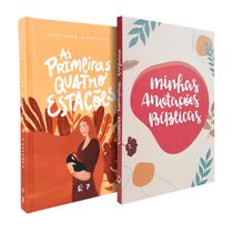 Kit As Primeiras Quatro Estações + Caderno Anotações Bíblicas Boho