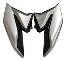 Kit Asa Abas Carenagem Lateral Tanque Titan160 Prata Metálico