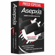 Kit Asepxia Sabonete Facial Detox - 3 Unidades Kit Asepxia Sabonete Facial Detox - 3 Unidades