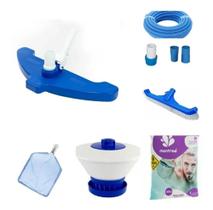 Kit Aspirador 3 Rodas Para Aspiração De Piscina Kit Aspirador 3 Rodas Para Aspiração De Piscina