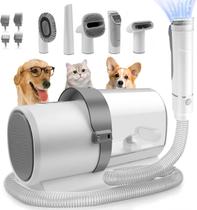 Kit Aspirador de Pelos Pet Limpeza Para Cães e Gatos 7 em 1 Animais De Estimação 220V Kit Aspirador de Pelos Pet Limpeza Para Cães e Gatos 7 em 1 Animais De Estimação 220V