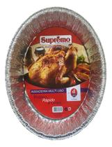 Kit Assadeira Alumínio Multiuso 3l/4l/7,5l