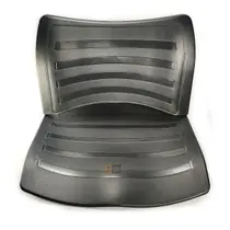 Kit Assento/Encosto em Plastico Preto Masticmol Iso Polipropileno Iso Kit Assento/Encosto em Plastico Preto Masticmol Iso Polipropileno Iso