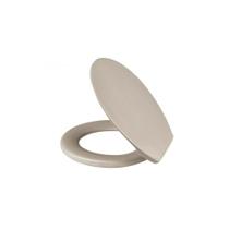Kit Assento Sanitário Plástico Soft Bege + Cx. Descarga Bege