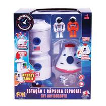 Kit Astronauta Estação e Capsula Espacial - Fun F00258