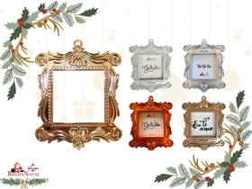 Kit Atacadista 10 Porta Retrato Retrô de 11 cm - Mini Quadro. Kit Atacadista 10 Porta Retrato Retrô de 11 cm - Mini Quadro.