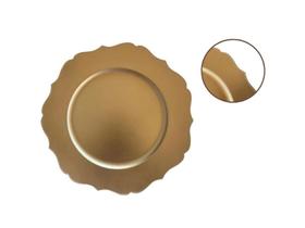 Kit Atacadista Sousplat Tradicional de 10 peças 33 cm - Mesa Posta com Elegância.