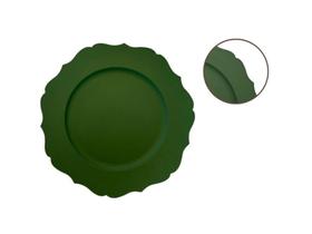 Kit Atacadista Sousplat Tradicional de 10 peças 33 cm - Mesa Posta com Elegância.