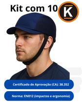 Kit Atacado 10 Bonés Casquete Cap Machine Gold Azul C.A 38.352