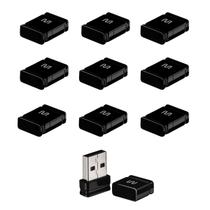 Kit Atacado 10 Pendrive Nano Preto 16GB Multilaser