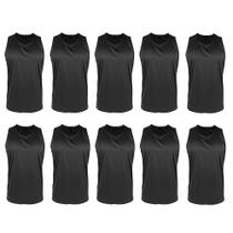 Kit Atacado 10 Regatas PMC Básica Masculina Kit Atacado 10 Regatas PMC Básica Masculina