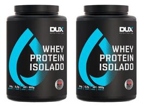 Kit Atacado 2x Whey Protein Isolado 900g Dux Nutrition Cookies Kit Atacado 2x Whey Protein Isolado 900g Dux Nutrition Cookies