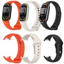 Kit Atacado 3 Pulseiras Para Xiaomi Mi Band 8 9 10 Premium Original