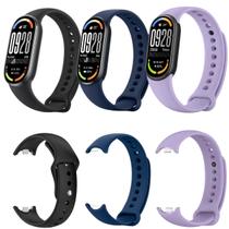 Kit Atacado 3 Pulseiras Para Xiaomi Mi Band 8 9 10 Premium Original