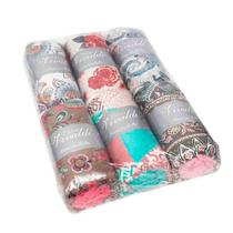 Kit Atacado 6 Jogos de Cama King Size Estampado Vivaldi Sortido Para Revenda