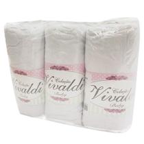 Kit Atacado 6 Lençóis de Elástico Liso Para Berço Vivaldi Branco Para Revenda Kit Atacado 6 Lençóis de Elástico Liso Para Berço Vivaldi Branco Para Revenda