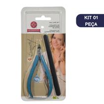 Kit Até 04 Alicate De Cutícula Mundial Sandy + Lixa Cores Sortidas