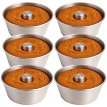 Kit até 12 Formas de Alumínio 300ml para Bolo e Pudim com Cone Central opções 2, 6 ou 12 Unidades festa junina copa Uni Kit até 12 Formas de Alumínio 300ml para Bolo e Pudim com Cone Central opções 2, 6 ou 12 Unidades festa junina copa Uni