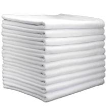 Kit até 20 Pano De Chão Branco Para Limpeza Grande Grosso Saco Duplo Algodão 35x55 Kit até 20 Pano De Chão Branco Para Limpeza Grande Grosso Saco Duplo Algodão 35x55