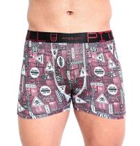 Kit Até 8 Cueca Boxer Microfibra Estampada Confortável Kit Até 8 Cueca Boxer Microfibra Estampada Confortável
