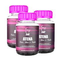 Kit-Atena Hair Skin Nails Hf Suplements 3X60Caps