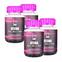 Kit-Atena Hair Skin Nails Hf Suplements 4X60Caps