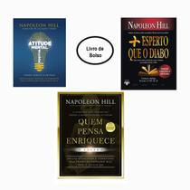 Kit , Atitude Mental Positiva + Mais Esperto que o Diabo + Quem Pensa Enriquece, o Legado, Livros de Bolso