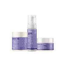 Kit Ativador 500g, Gelatina 280g e Mousse 210ml Mirra Fix - Ápice