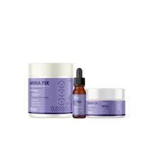 Kit Ativador 500g, Gelatina 280g e Óleo 30ml Mirra Fix - Ápice