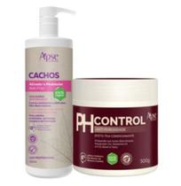 Kit Ativador Cachos 1L e PH Control Acidificante 500g Apse - Apse Cosmetics