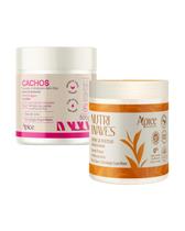 Kit Ativador Cachos e Creme de Pentear Nutri waves 500g Apice