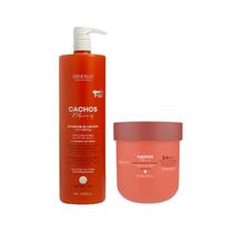 Kit Ativador de Cachos Ondulados Arvensis 1l e Máscara 2x1