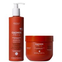 Kit Ativador + Mascara Arvensis Cachos Naturais Ondulados E Cacheados Hidratação Definição 300g Kit Ativador + Mascara Arvensis Cachos Naturais Ondulados E Cacheados Hidratação Definição 300g