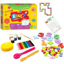 Kit Atividades Educativas Escolar Infantil Completo Premium - Nig Brinquedos