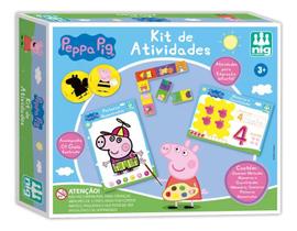 Kit Atividades Madeira Peppa Pig NIG
