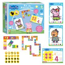 Kit Atividades Peppa Pig Educação Infantil Nig Brinquedos