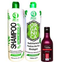 Kit Ativo Progressiva Organica Juca 2x1l + Leave in EFAC 300ml