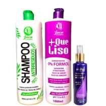 Kit Ativo Progressiva Organica Matizadora + Que Liso 2x1l + Fluido Capilar Matizadora Mairibel 200ml Kit Ativo Progressiva Organica Matizadora + Que Liso 2x1l + Fluido Capilar Matizadora Mairibel 200ml