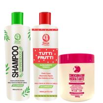 Kit Ativo Selagem Progressiva Tutti Frutti 1000ml + Máscara Pós Alisamento 500g Kit Ativo Selagem Progressiva Tutti Frutti 1000ml + Máscara Pós Alisamento 500g